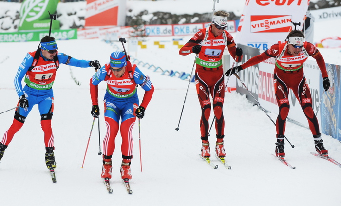 Сборная России взяла бронзу в эстафете