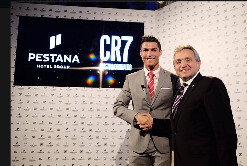 Роналду подписал контракт с Pestana Hotels & Resorts