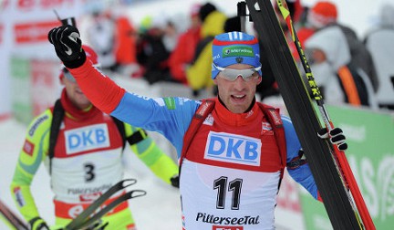 Биатлон. Малышко пришел вторым в гонке преследования 