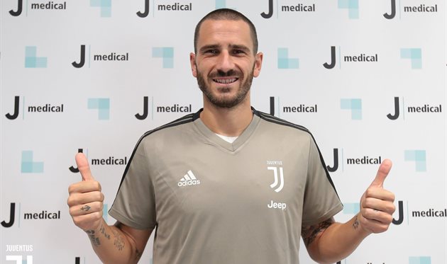 Бонуччи успешно прошел медобследование для \"Ювентуса\"