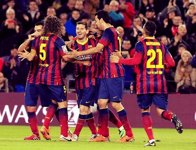 \"Барса\" продолжает погоню за \"Реалом\"