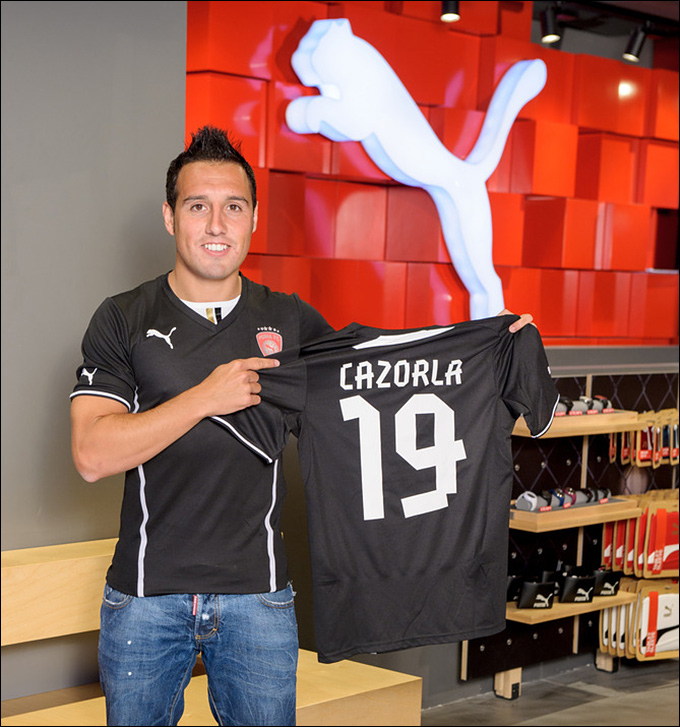 Касорла будет играть  в бутсах \"Evo Speed\"