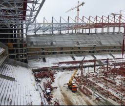 Строительство трибун стадиона ЦСКА планируется закончить к лету