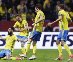 На последних минутах Швеция добыла победу над Францией