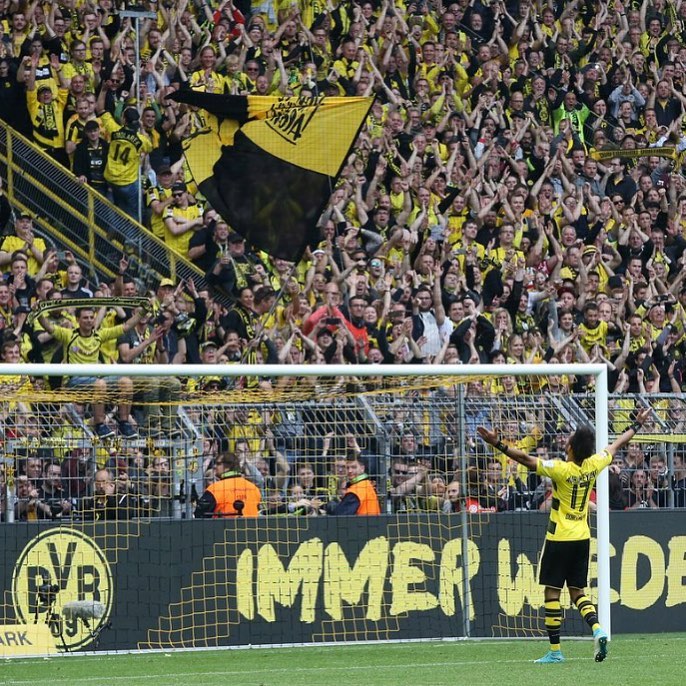 Обамеянг попрощался с фанатами \"Боруссии\"