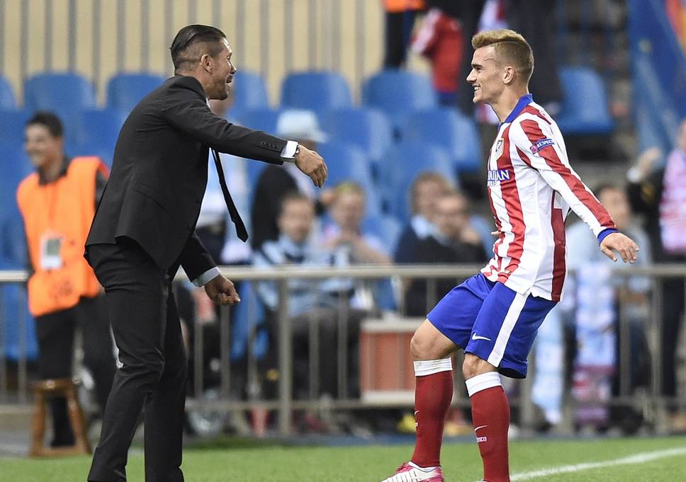 Симеоне похвалил Гризмманна