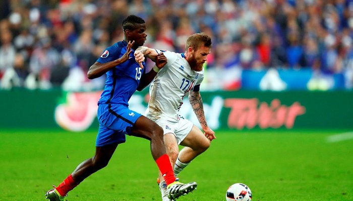 Франция без проблем разобралась с Исландией