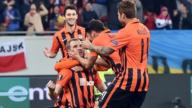 \"Шахтер\" пробился в 1/4 финала Лиги Европы