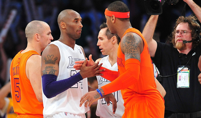 Фил Джексон: Коби Брайант не пример для Кармело Энтони