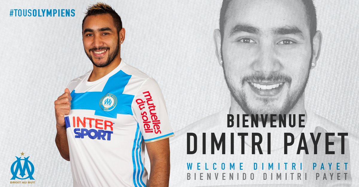 Официально: Пайет вернулся в \"Марсель\"