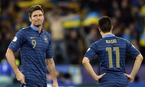 Насри назвал незаслуженным фиаско от Украины