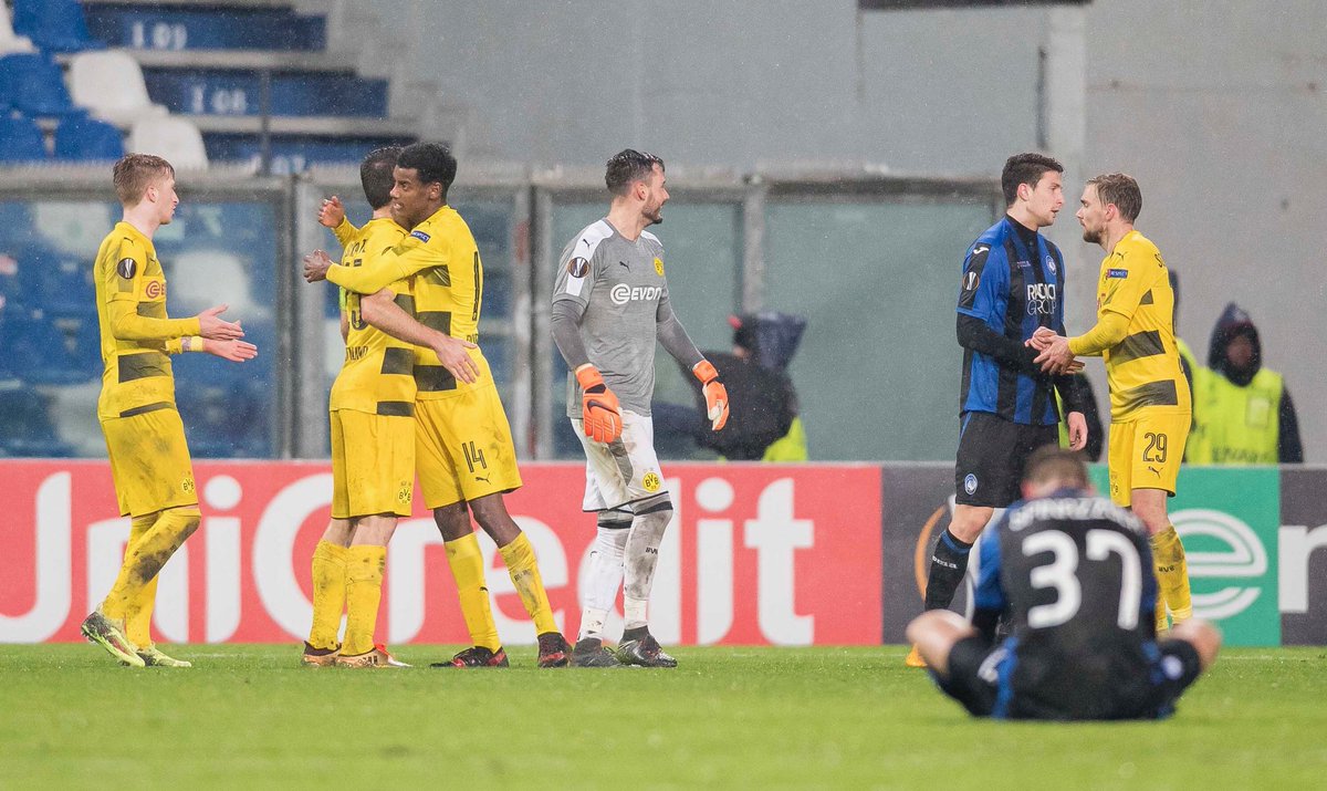 \"Боруссия\" Д с трудом прошла \"Аталанту\"