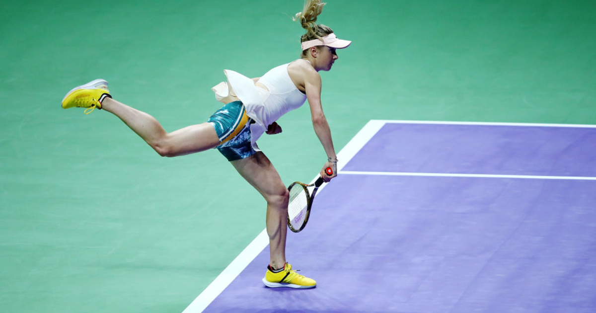 Свитолина выбила Каролину Плишкову из турнира в Сингапуре