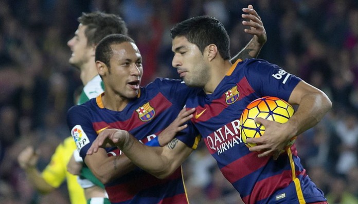 \"Барселона\" благодаря Суаресу берет верх над \"Эйбаром\"