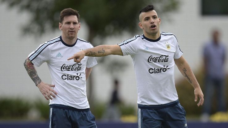 Агуэро рассказал о первой встрече с Месси