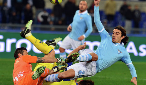 \"Лацио\" уступил \"Кьево\"