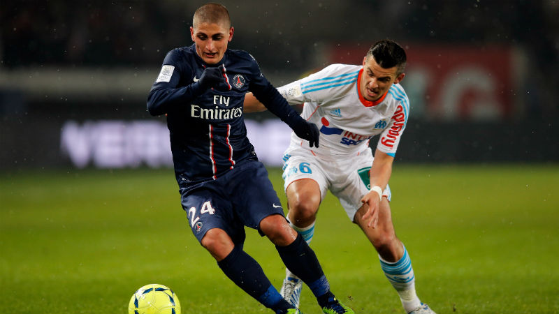 Бартон: Верратти не прогрессирует