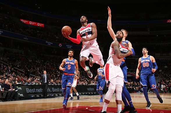 \"Вашингтон Уизардс\" одержали крупную победу над \"Нью-Йорк Никс\" 