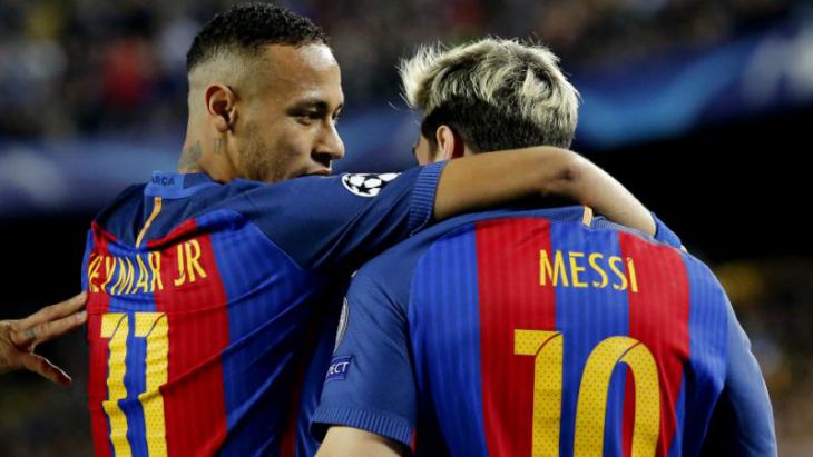 Месси попрощался с Неймаром