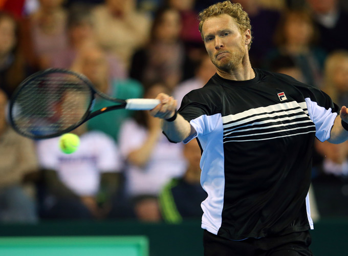 Дмитрий Турсунов обыграл Поля-Анри Матьё и вышел в следующий раунд турнира в Мюнхене