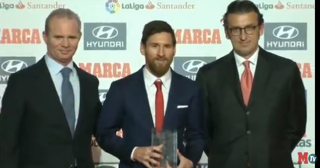 Месси стал лучшим игроком Ла Лиги в этом году