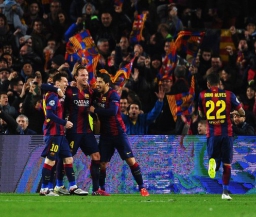 "Барселона" стала последним четвертьфиналистом Лиги чемпионов-2014/2015