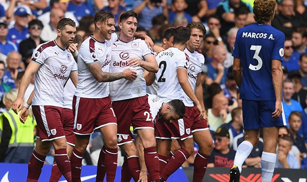 \"Бёрнли\" сенсационно победил чемпиона Англии