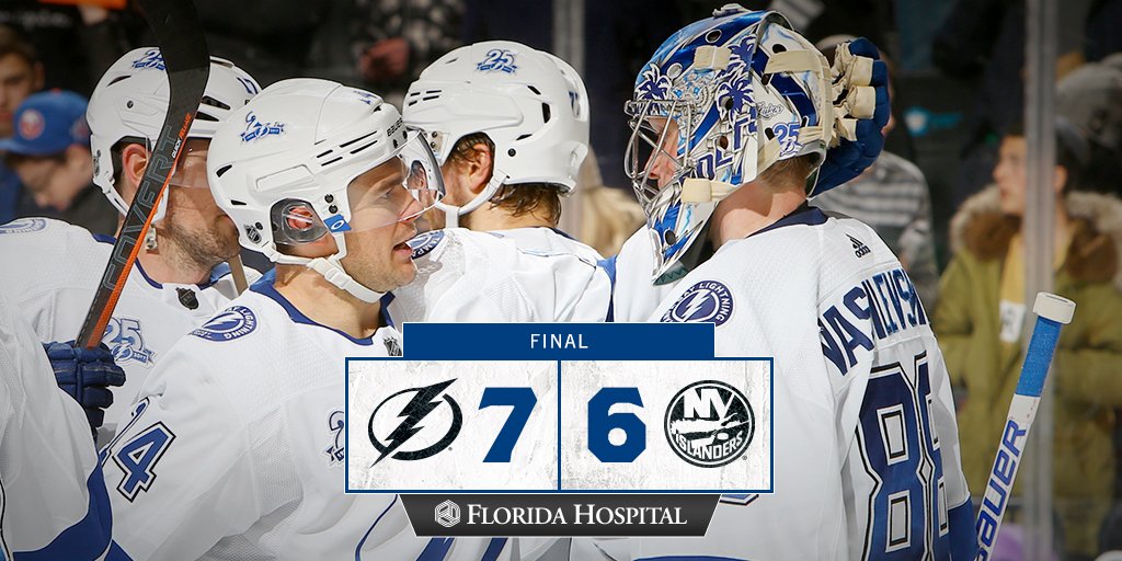 \"Тампа-Бэй\" перестреляла \"Айлендерс\"