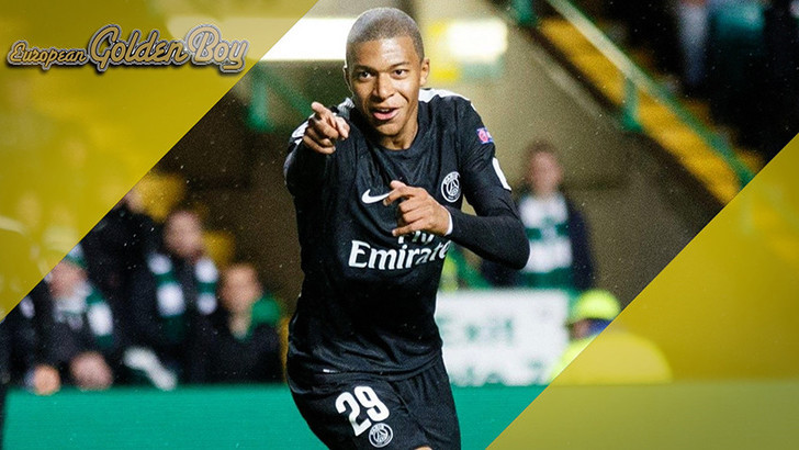 Мбаппе получил награду Golden Boy