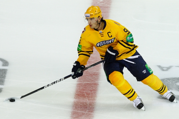 Жердев - лучший нападающий недели в КХЛ