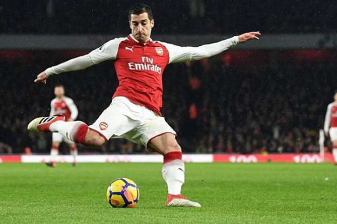 Мхитарян рискует не сыграть с \"Эвертоном\"