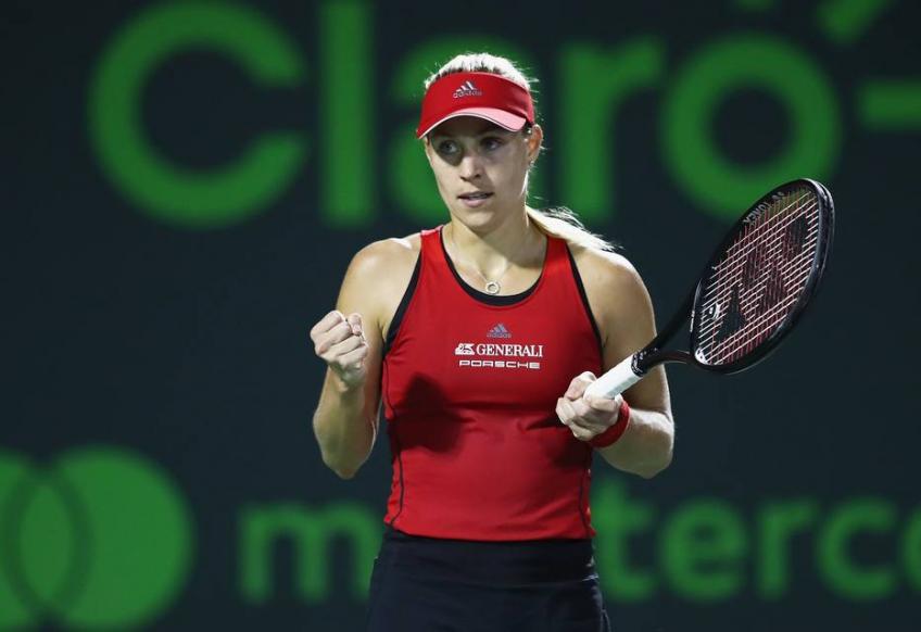 Кербер победила Павлюченкову и прошла в 1/8 турнира в Майами