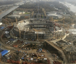Стадион "Зенита" будет готов к 1 мая 2016 года