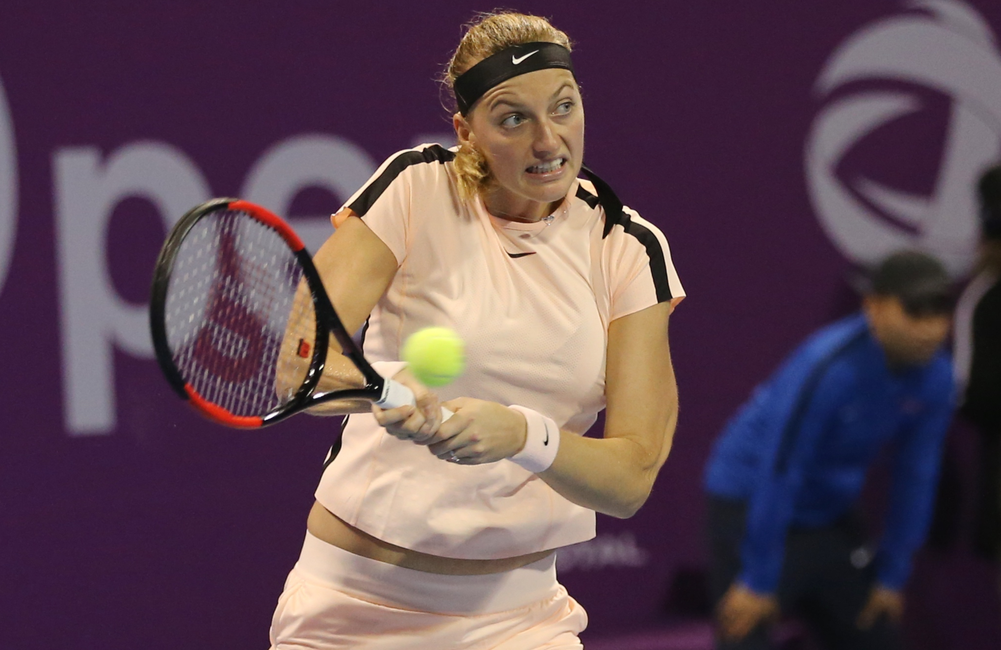 Квитова стала полуфиналисткой турнира в Дохе