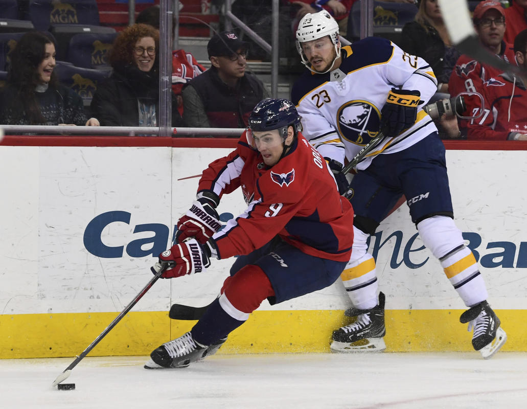 \"Вашингтон Кэпиталз\" не ощутило проблем с \"Баффало Сэйбрз\"