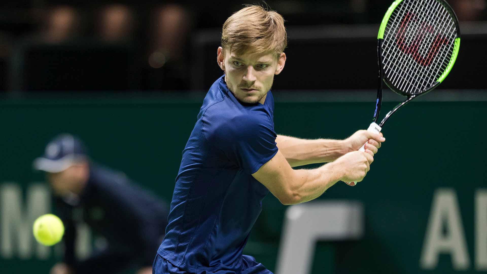 Надаль в трех сетах проиграл Гоффину