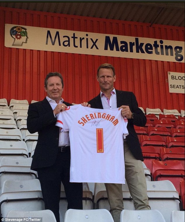 Тедди Шерингем возглавит клуб \"Стивенидж\"