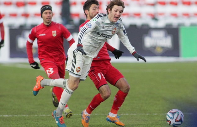 ЦСКА взял верх над \"Торпедо\" в Кубке России