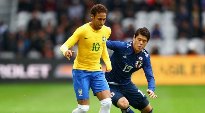 Бразилия на классе победила Японию