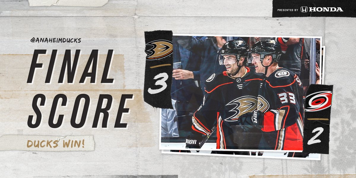 \"Анахайм\" минимально победил \"Каролину\"