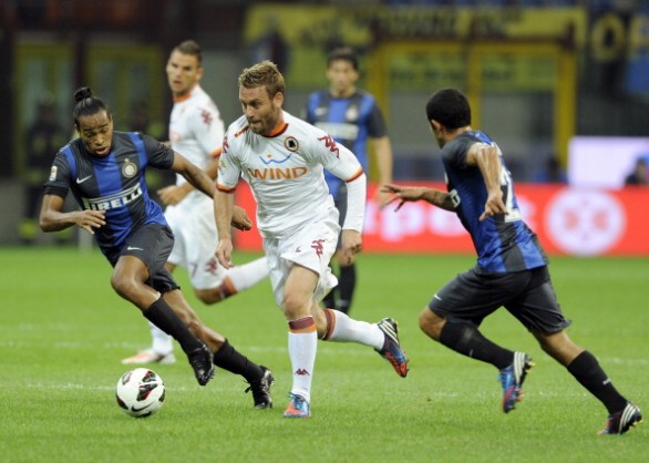 Кубок Италии. \"Рома\" выиграла первый полуфинальный матч у \"Интера\" 