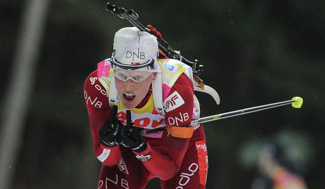 Бергер выиграла масс-старт в Хольменколлене