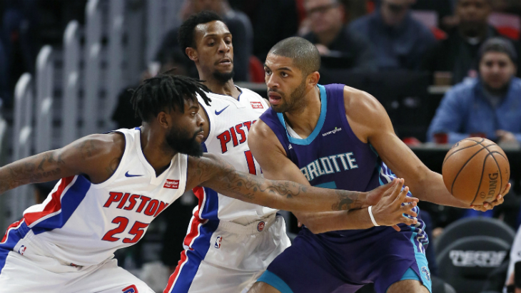 \"Шарлотт Хорнетс\" уверенно переиграли \"Детройт Пистонс\"