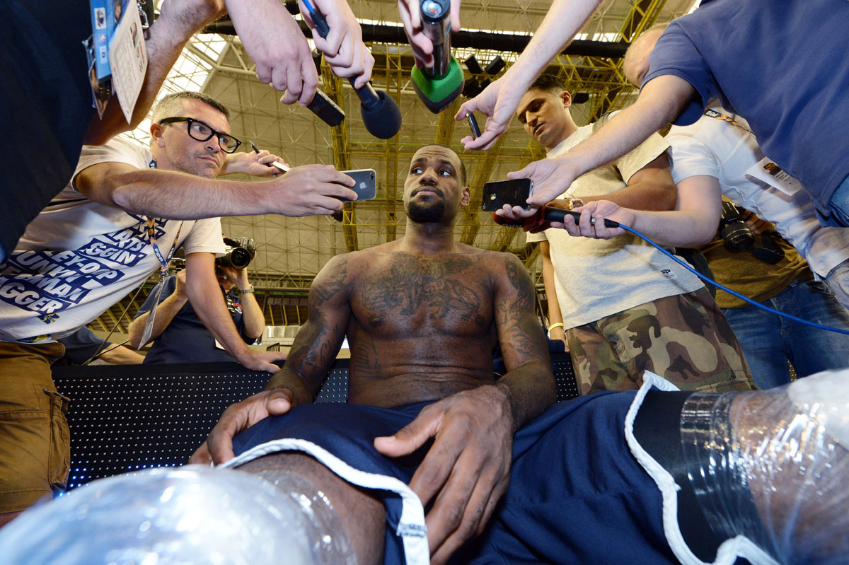 Леброн Джеймс может сыграть на Олимпийских играх 2016 года