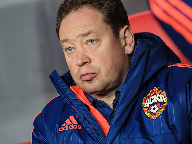 Слуцкий: горжусь, что работаю в таком клубе с такими футболистами