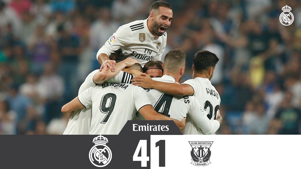 \"Реал\" разгромил \"Леганес\"