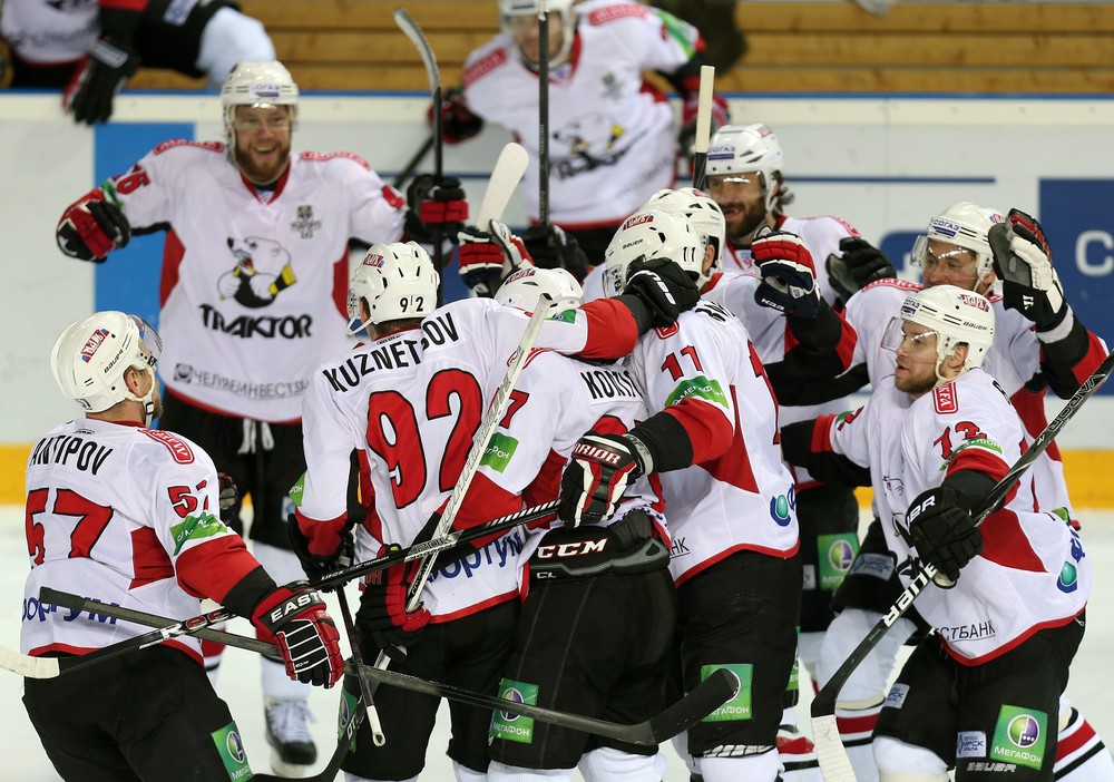 Гол Костицына вывел \"Трактор\" в финал Кубка Гагарина