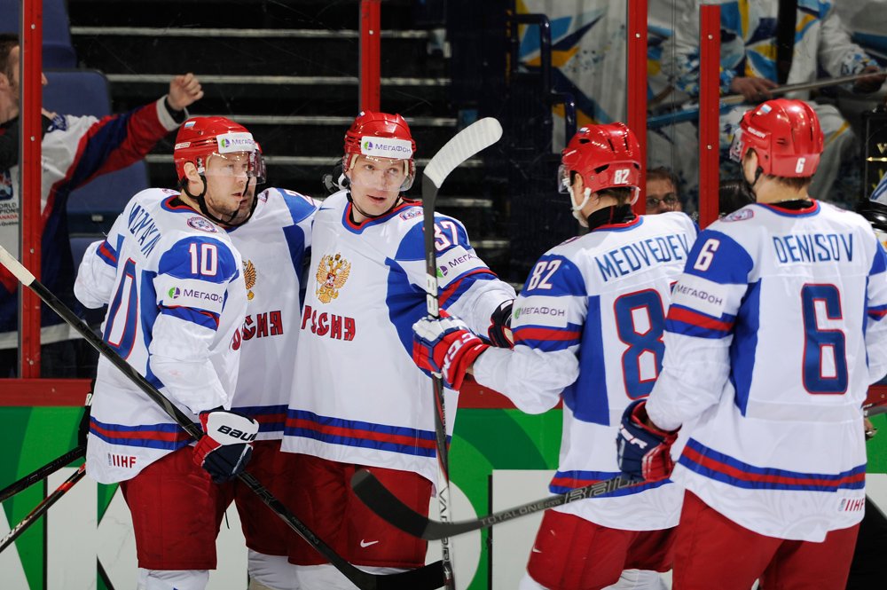 В четвертьфинале ЧМ по хоккею будет российско-американское противостояние