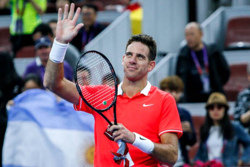 Дель Потро обыграл Хачанова и вышел в четвертьфинал турнира в Пекине