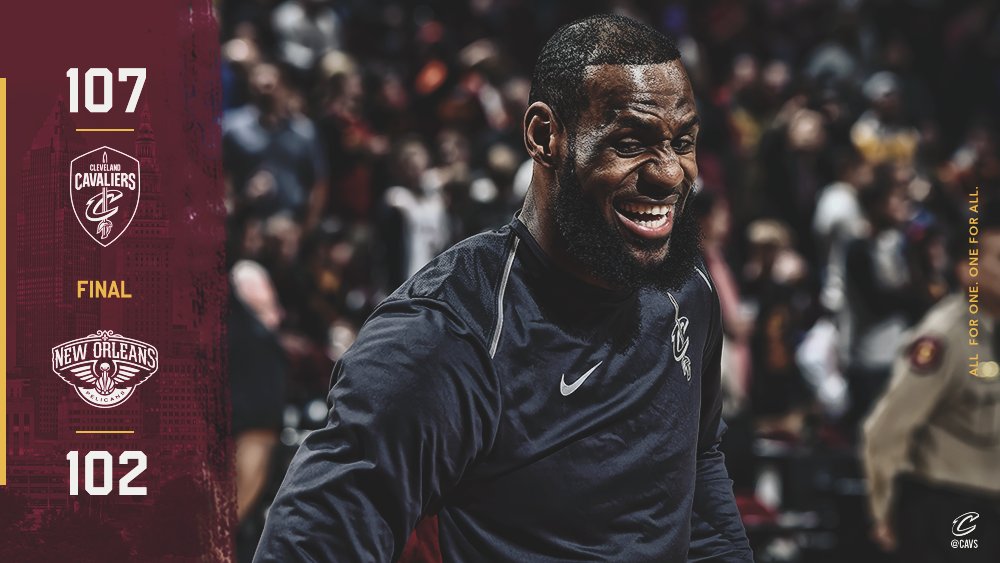 \"Кливленд\" взял верх над \"Нью-Орлеаном\"